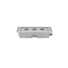 PLATEK - M.CORN. 100 INCASSO 3,5W-3K M-24V-GRIGIO