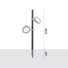 PLATEK - PICCHETTO FROG 2200MM - COLORE BRONZO
