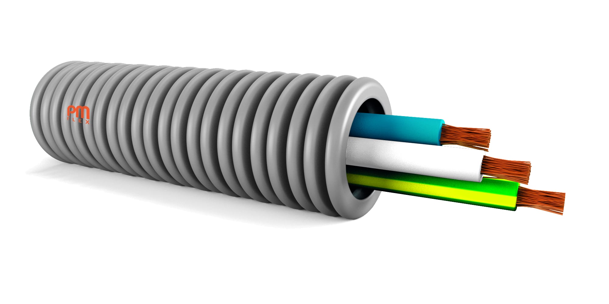 HAGER BOCCHIOTTI - ICTA20 GRIGIO + 3X1,5 FS17 BL G/V BI