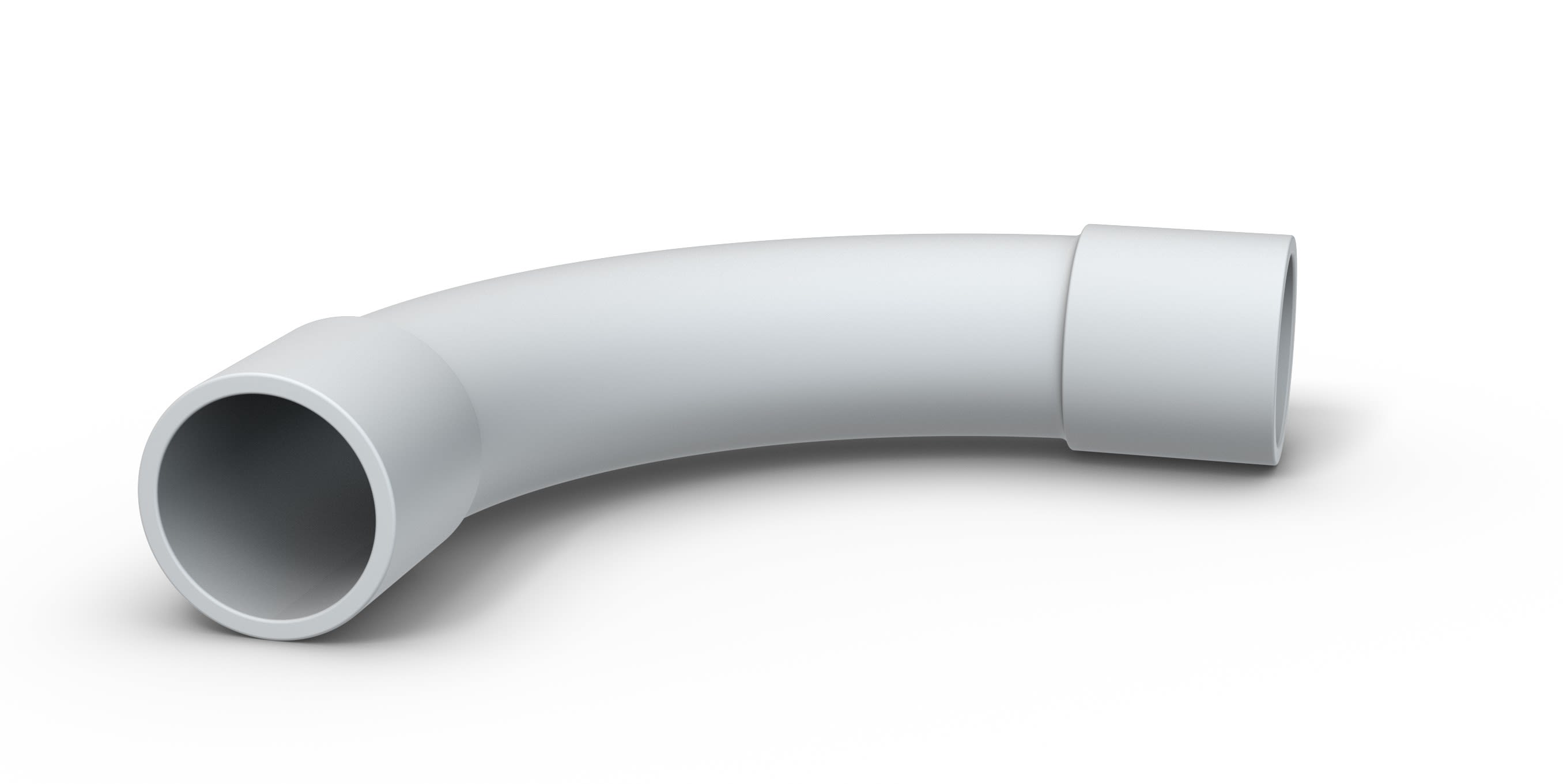 PM FLEX - CURVA 90 IP40 GRIGIA HF D50