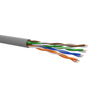 QUBIX - CAVO CPR6707 C5E U/UTP AWG24 PVC ECA 0502057GRBB1000