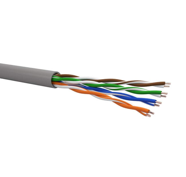 QUBIX - CAVO CPR6707 C5E U/UTP AWG24 PVC ECA