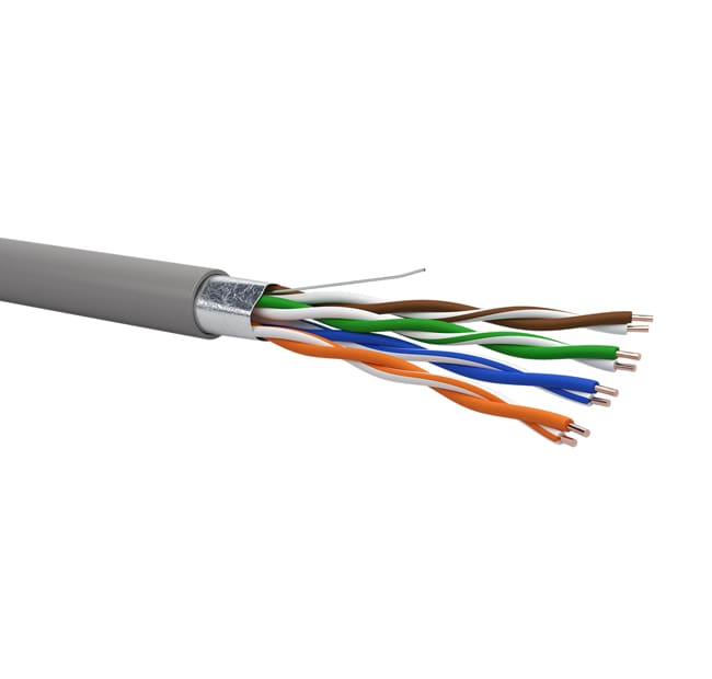 QUBIX - CAVO CPR6727 C5E F/UTP AWG24 PVC ECA