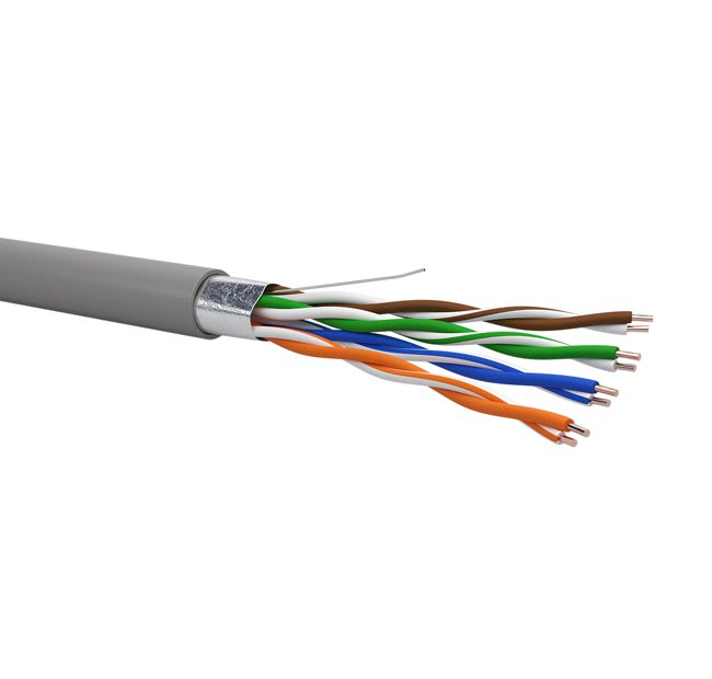 QUBIX - CAVO CPR6727 C5E F/UTP AWG24 PVC ECA