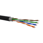 QUBIX - CAVO CPR6709 C5E U/UTP OUTD PVC-PE FCA