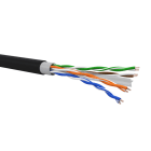 QUBIX - CAVO R6UT4YPE23 C6 U/UTP OUTD PVC-PE FCA 0502200NEBB0500