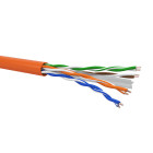 QUBIX - CAVO R6UT4H23 C6 U/UTP AWG23 LSZH ECA 0502669ARBB1000