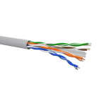 QUBIX - CAVO R6UT4Y23 C6 U/UTP AWG23 PVC ECA 0502820GRBB1000