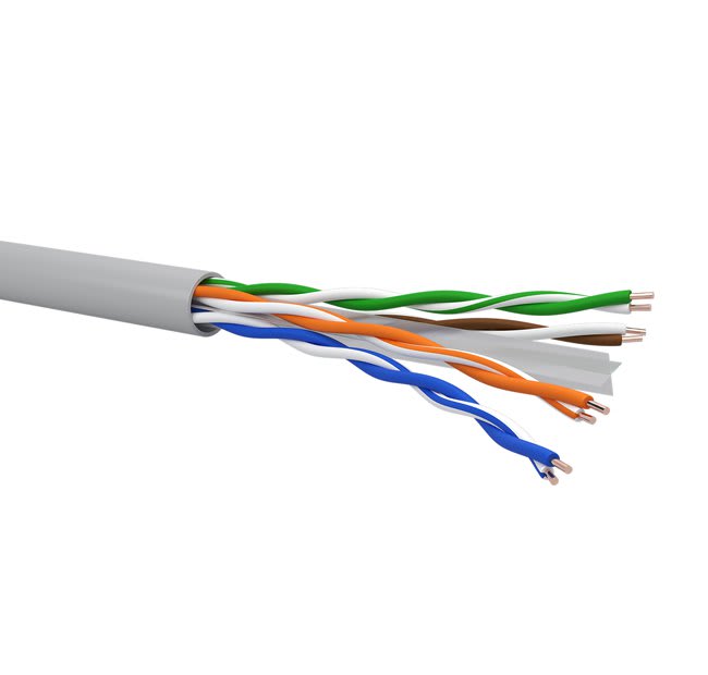 QUBIX - CAVO R6UT4Y23 C6 U/UTP AWG23 PVC ECA