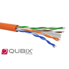QUBIX - CAVO R6UT4H23 C6 U/UTP AWG23 LSZH B2CA
