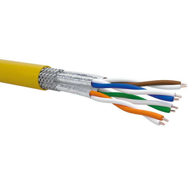 QUBIX - CAVO R7ST4H23S C7 S/FTP AWG23 LSZH CCA 05C2710GIBB1000