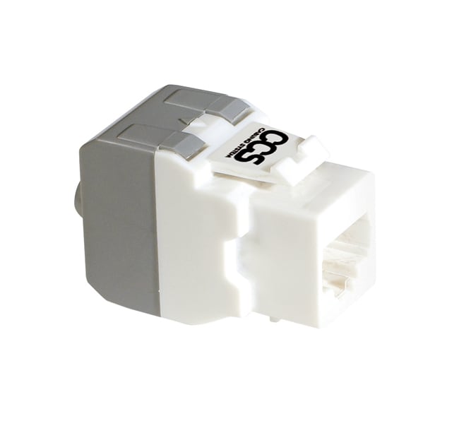 QUBIX - PRESA CCS EASYCRIMP C5E RJ45 UTP BI