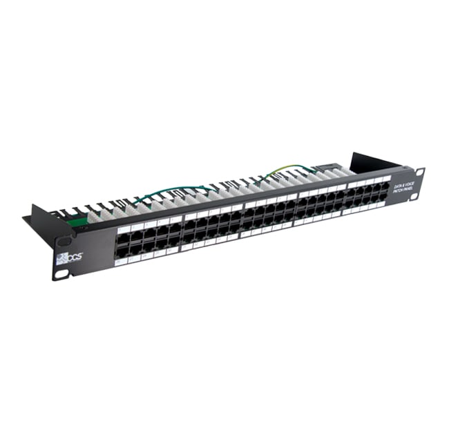 QUBIX - PATCH PANEL CCS TELEFONICO 50RJ45 IDC110