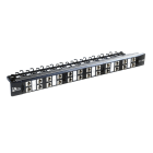 QUBIX - PATCHPANEL CCS EASYCRIMP C5E 24RJ45 STP