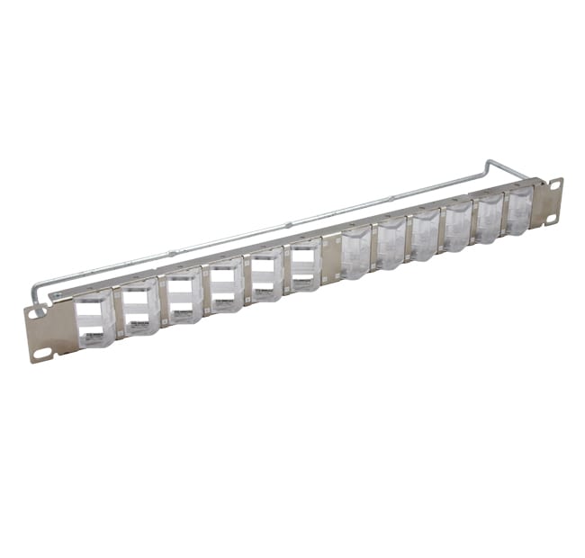 QUBIX - PATCH PANEL VUOTO CCS COMP.ORIENT 24P 1U 2002047