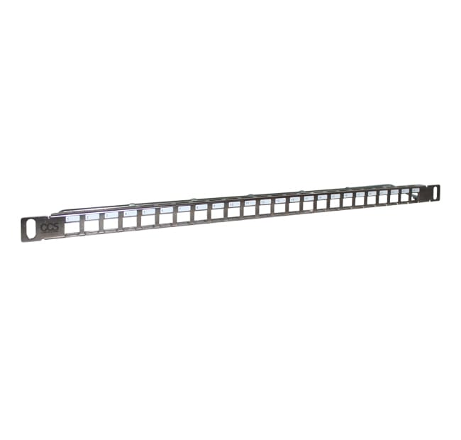 QUBIX - PATCH PANEL VUOTO CCS COMPACT 24P 1/2U 2002048