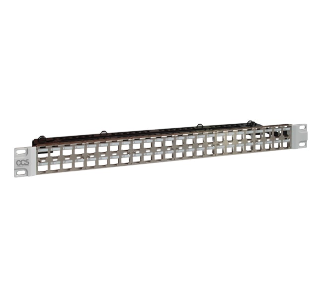 QUBIX - PATCH PANEL VUOTO CCS COMPACT 48P 1U 2002049