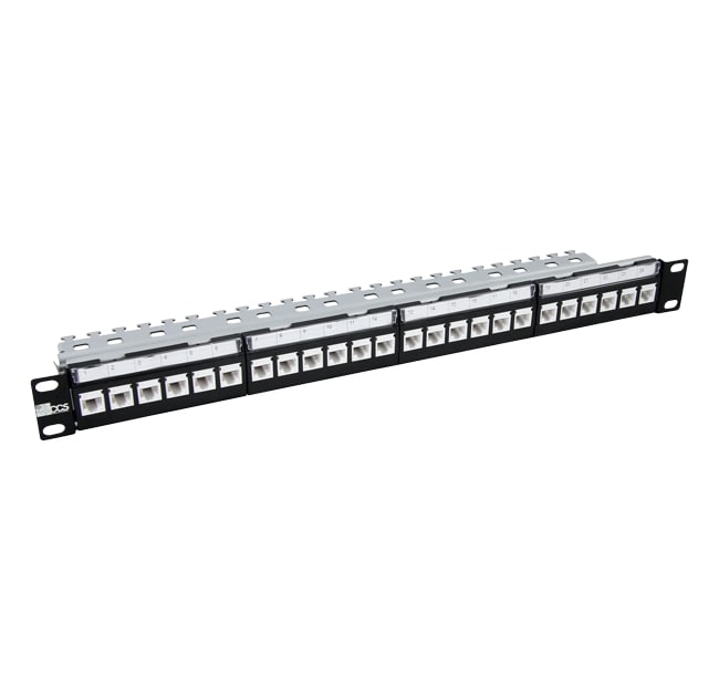 QUBIX - PATCH PANEL CCS EASYC COMP C6 24RJ45 UTP