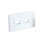 QUBIX - PLACCA CCS PASSO 503 2 POSIZIONI RJ45