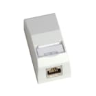 QUBIX - SCATOLA CCS DA PARETE 1 POS. RJ45 BIANCO