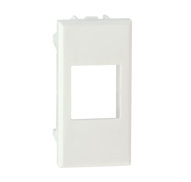 QUBIX - ADATTATORE CCS BTICINO AXOLUTE BIANCO