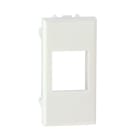 QUBIX - ADATTATORE CCS BTICINO AXOLUTE BIANCO