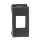 QUBIX - ADATTATORE CCS ABB ELOS NERO 2004099