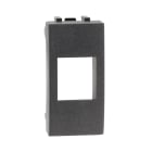 QUBIX - ADATTATORE CCS ABB MYLOS NERO