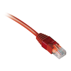 QUBIX - PATCH CORD CCS C5E U/UTP 1MT ROSSO