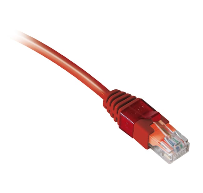 QUBIX - PATCH CORD CCS C5E U/UTP 5MT ROSSO