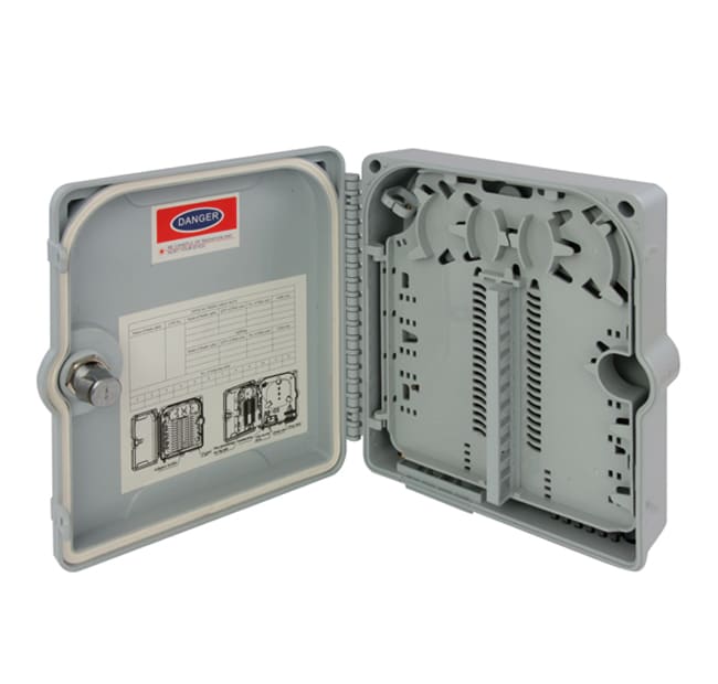 QUBIX - BOX IP 65 A 12 POSIZIONI SC/LC DPLX