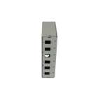 QUBIX - BOX OTTICO 6 SC SPLX PER GUIDA DIN GR