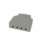 QUBIX - BOX OTTICO 4 ST SPLX PER GUIDA DIN GR