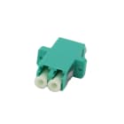 QUBIX - BUSSOLA LC-LC DUPLEX MM OM3 AQUA