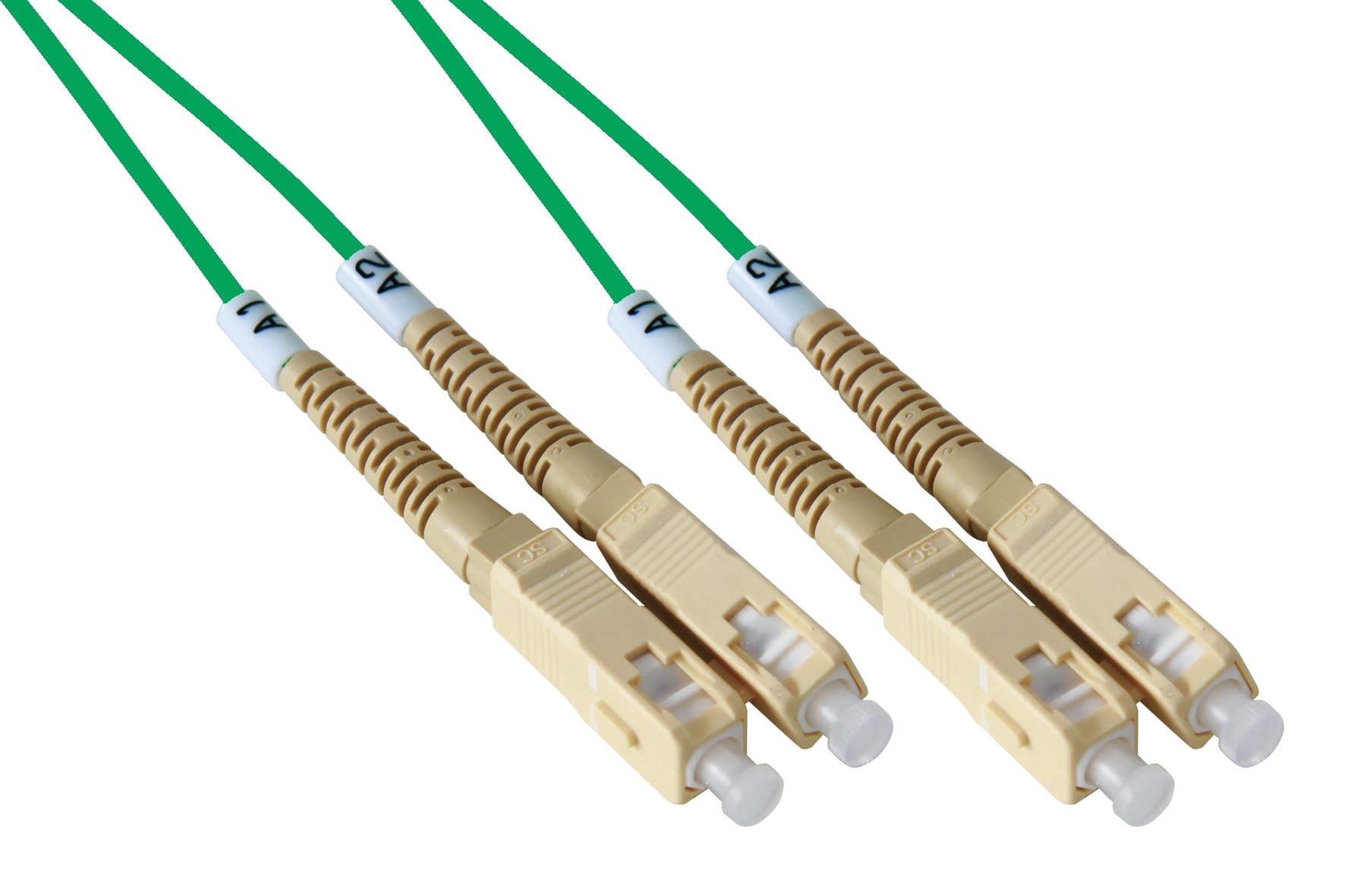 QUBIX - BRETELLA BIF SC-SC 50/125 MM 1MT 2008025