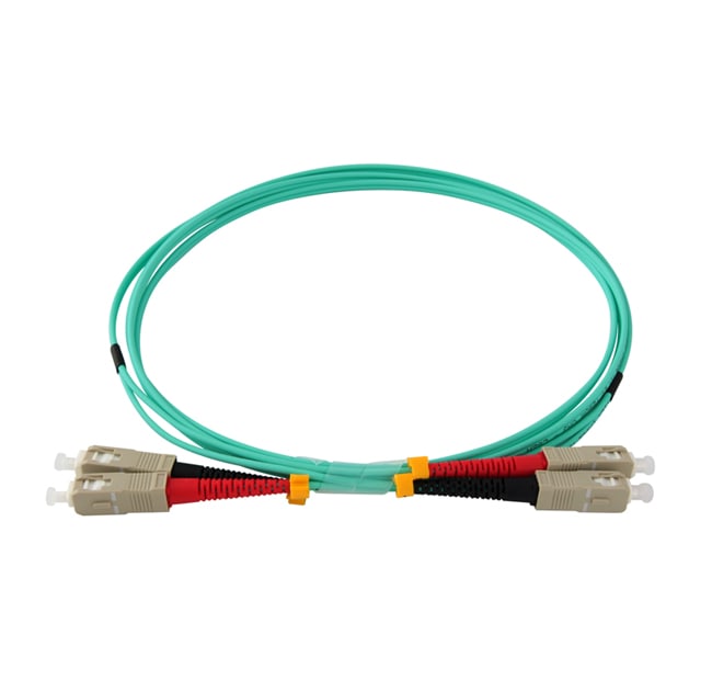 QUBIX - BRETELLA BIF SC-SC 50/125 MM OM3 1MT
