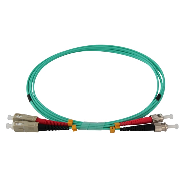 QUBIX - BRETELLA BIF ST-SC 50/125 MM OM3 1MT