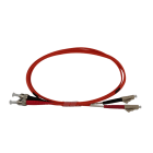 QUBIX - BRETELLA BIF ST-LC 62,5/125 MM 2MT