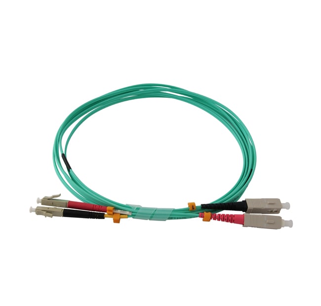 QUBIX - BRETELLA BIF SC-LC 50/125 MM OM3 1MT