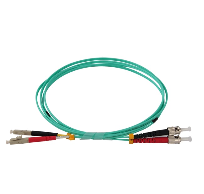 QUBIX - BRETELLA BIF ST-LC 50/125MM OM3 2MT