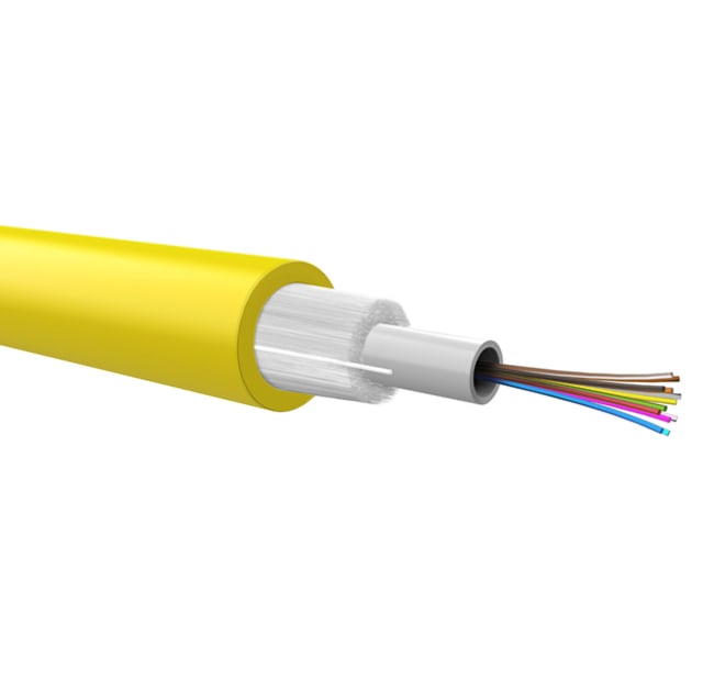 QUBIX - CAVO 8FO 9/125 ARM. DIEL. LSZH CONNET