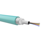 QUBIX - CAVO 12FO 50/125 OM3 ARM. MET. PE CONNET
