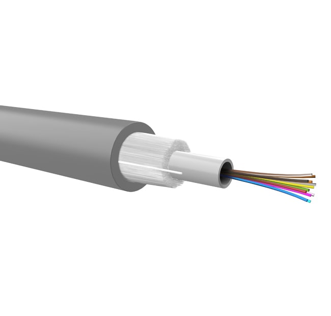 QUBIX - CAVO 4FO 50/125 ARM. DIEL. LSZH CONNET