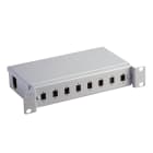 QUBIX - CASSETTO OTTICO 10'1U PER 8 SC GR