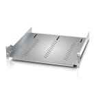 QUBIX - RIPIANO FISSO 19' 2U PROF. 470MM GR