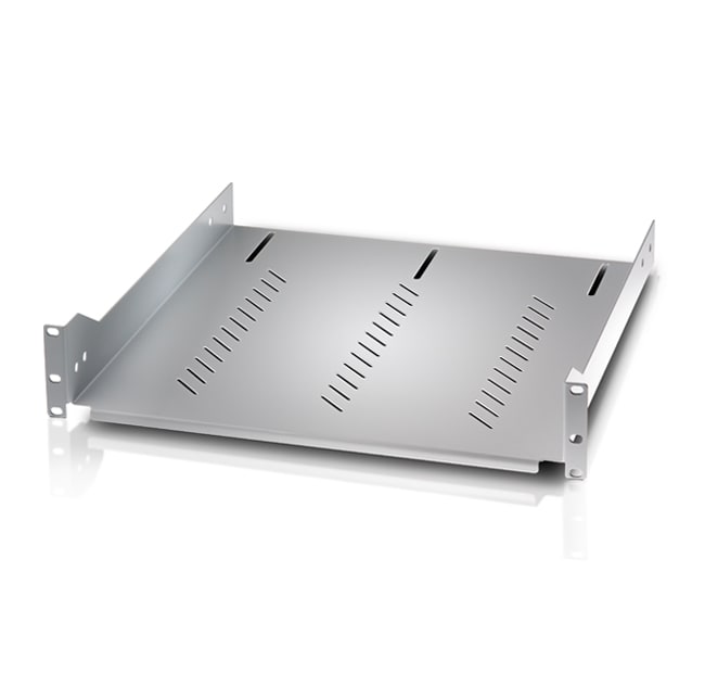 QUBIX - RIPIANO FISSO 19' 2U PROF. 470MM GR