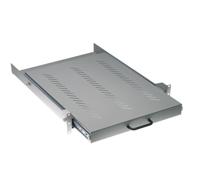 QUBIX - RIPIANO ESTR. 19' 2U PROF. 600MM GR