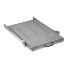 QUBIX - RIPIANO ESTR. 19' 2U PROF. 600MM GR
