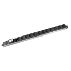QUBIX - BARRA ALIMEN. VERTICALE 12P INT.MGNT. NE