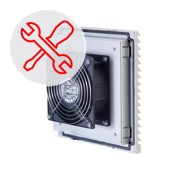 QUBIX - INSTAL VENTOLE E FILTRO SU ARMADIO IP65 2011328